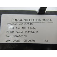 Steuerung Elektronik PRIVILEG 7740  PROCOND ELETTRONICA 451516349  ELUX ASS 1321